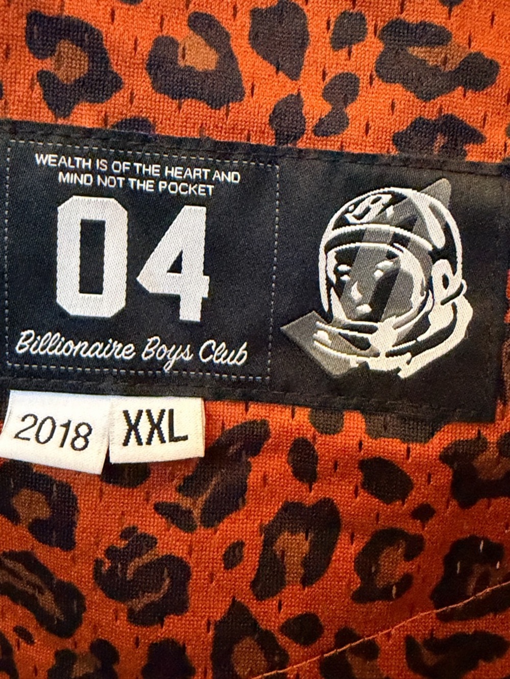 Billionaire Boys Club “Cheetah/Cinnamon” Jersey – XXL | 🐆 | #04 - Picture 16 of 16